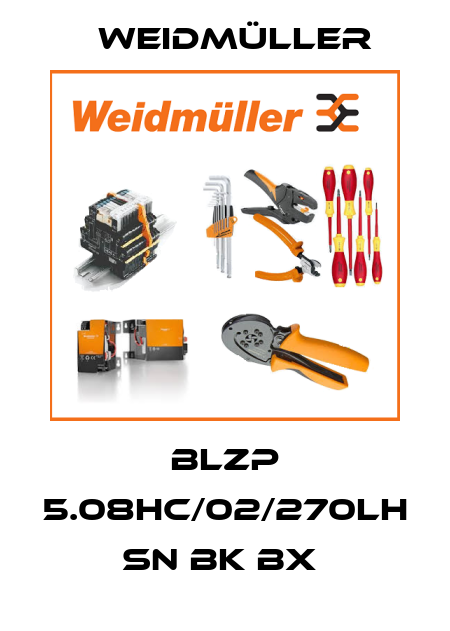 BLZP 5.08HC/02/270LH SN BK BX  Weidmüller