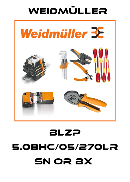 BLZP 5.08HC/05/270LR SN OR BX  Weidmüller