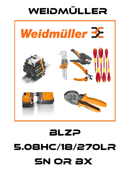 BLZP 5.08HC/18/270LR SN OR BX  Weidmüller
