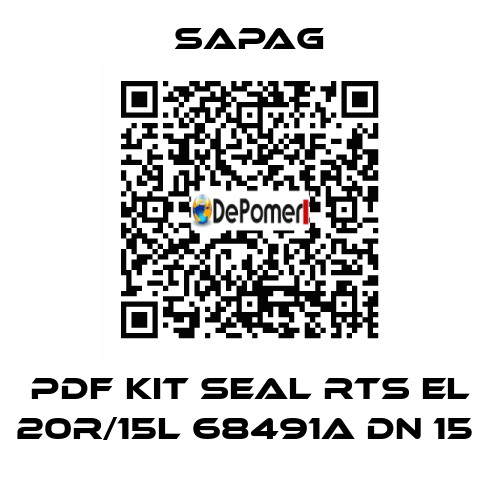 PDF Kit Seal RTS El 20R/15l 68491A DN 15  Sapag