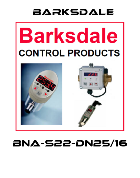 BNA-S22-DN25/16  Barksdale