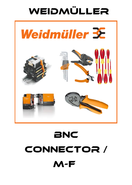 BNC CONNECTOR / M-F  Weidmüller