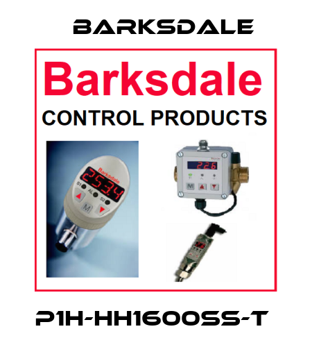 P1H-HH1600SS-T  Barksdale