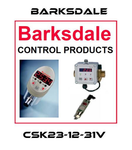CSK23-12-31V  Barksdale