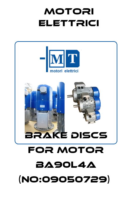 BRAKE DISCS FOR MOTOR BA90L4A (NO:09050729)  Motori Elettrici