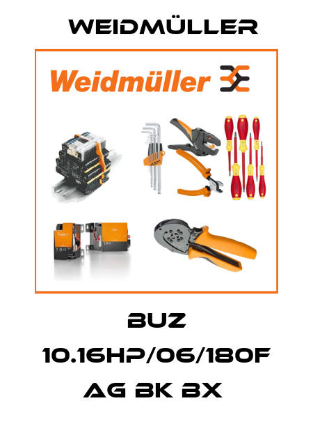 BUZ 10.16HP/06/180F AG BK BX  Weidmüller