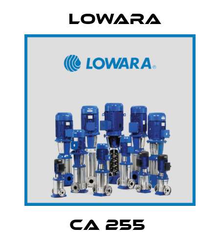 CA 255  Lowara