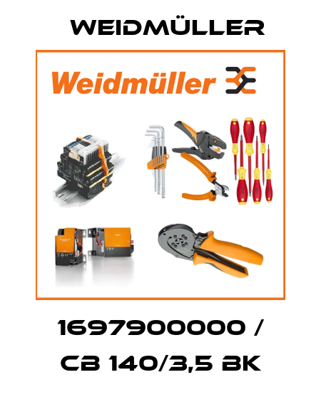 1697900000 / CB 140/3,5 BK Weidmüller
