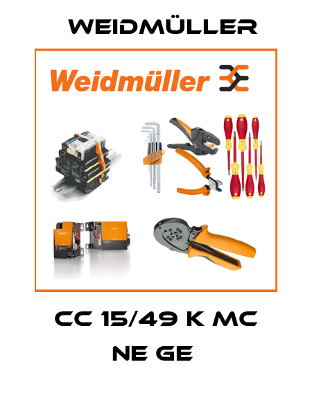 CC 15/49 K MC NE GE  Weidmüller