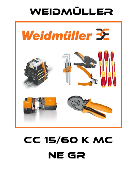 CC 15/60 K MC NE GR  Weidmüller