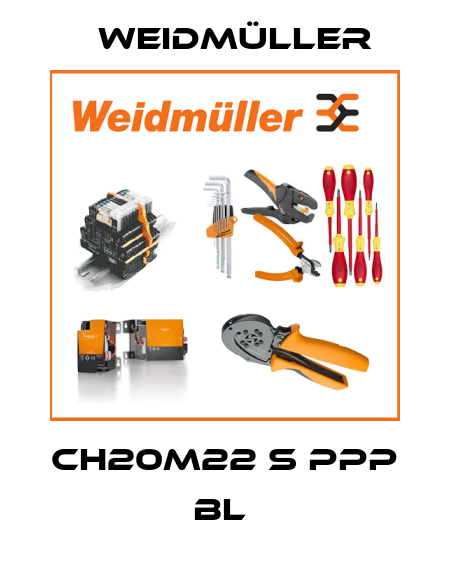 CH20M22 S PPP BL  Weidmüller