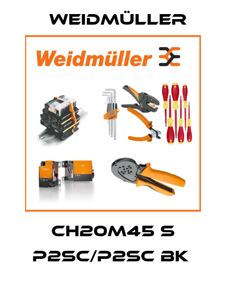 CH20M45 S P2SC/P2SC BK  Weidmüller