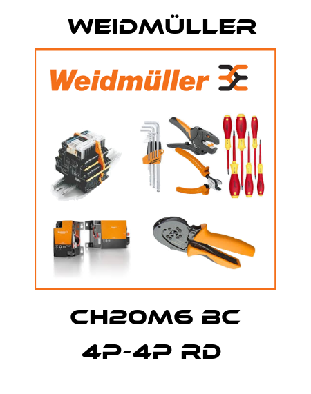 CH20M6 BC 4P-4P RD  Weidmüller