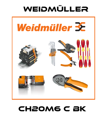 CH20M6 C BK  Weidmüller