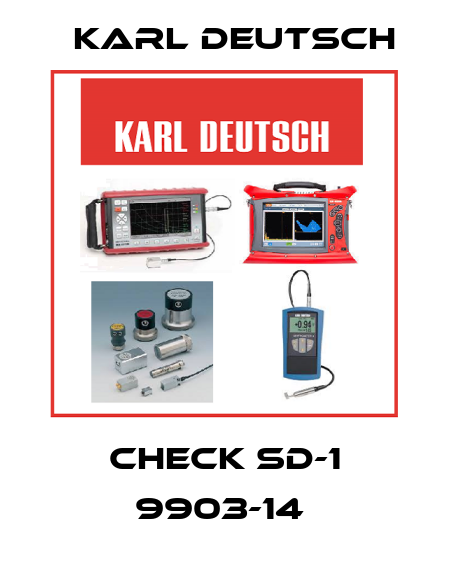 Check SD-1 9903-14  Karl Deutsch