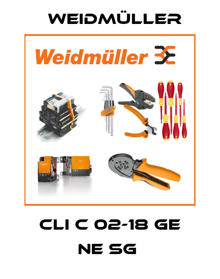 CLI C 02-18 GE NE SG  Weidmüller