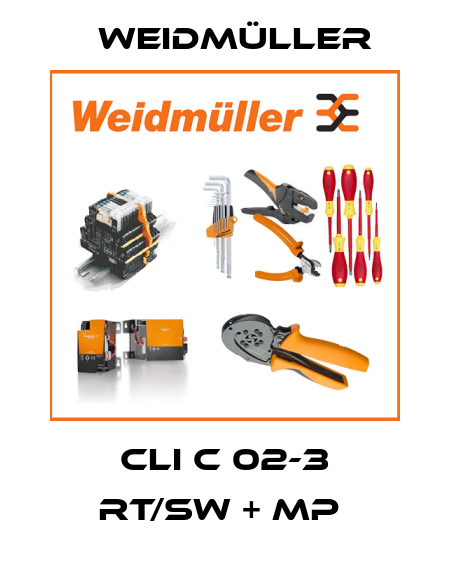 CLI C 02-3 RT/SW + MP  Weidmüller