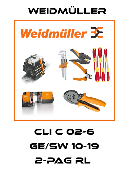 CLI C 02-6 GE/SW 10-19 2-PAG RL  Weidmüller
