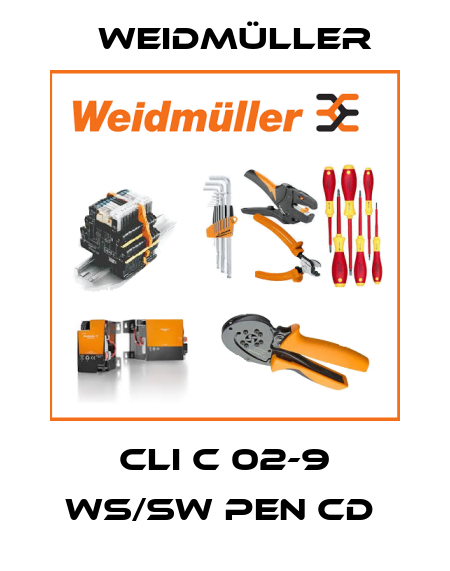 CLI C 02-9 WS/SW PEN CD  Weidmüller