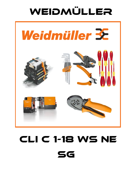 CLI C 1-18 WS NE SG  Weidmüller