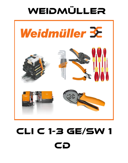 CLI C 1-3 GE/SW 1 CD  Weidmüller
