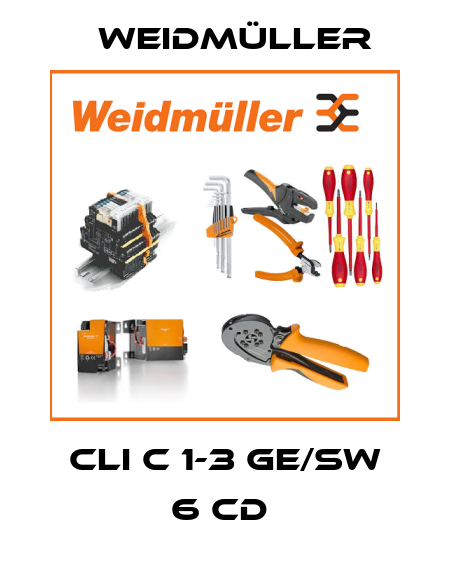 CLI C 1-3 GE/SW 6 CD  Weidmüller