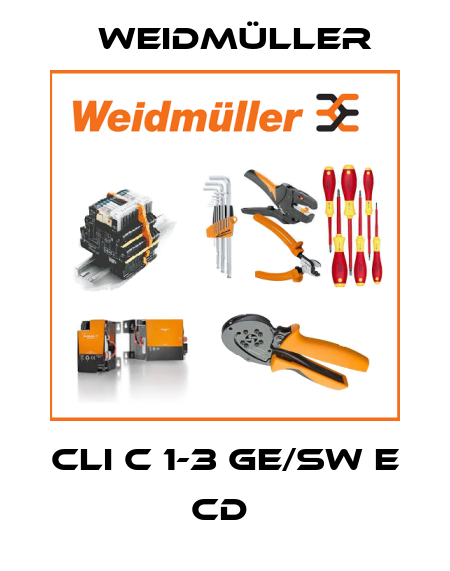 CLI C 1-3 GE/SW E CD  Weidmüller