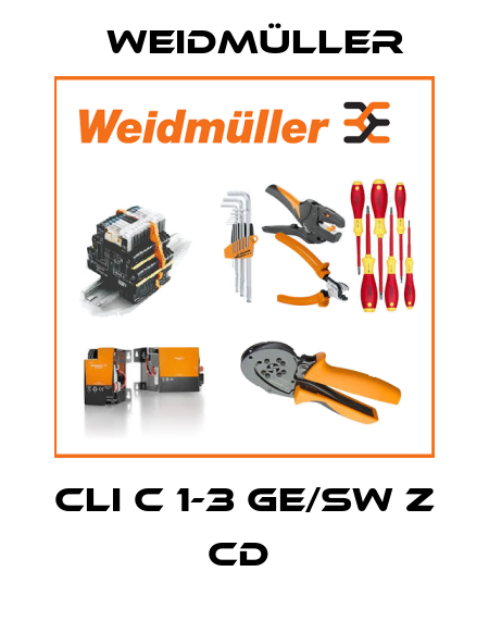 CLI C 1-3 GE/SW Z CD  Weidmüller