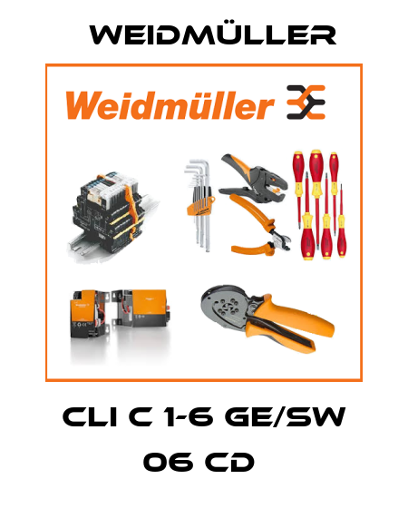 CLI C 1-6 GE/SW 06 CD  Weidmüller
