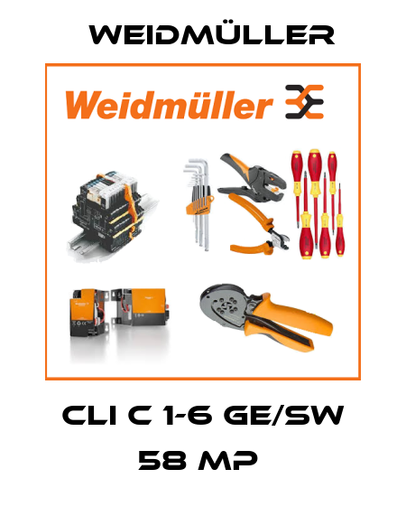 CLI C 1-6 GE/SW 58 MP  Weidmüller