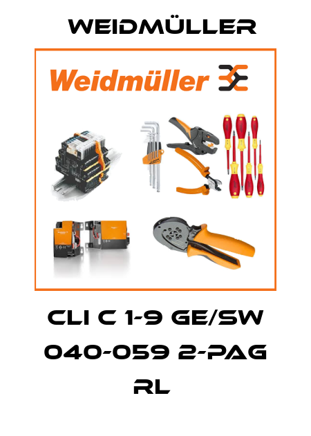 CLI C 1-9 GE/SW 040-059 2-PAG RL  Weidmüller