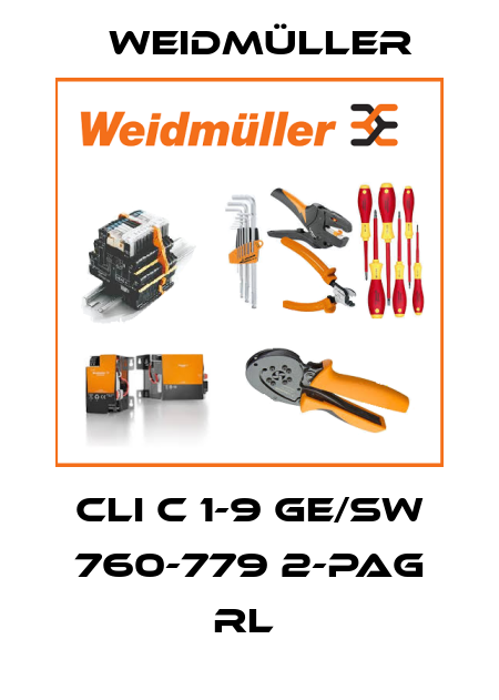 CLI C 1-9 GE/SW 760-779 2-PAG RL  Weidmüller