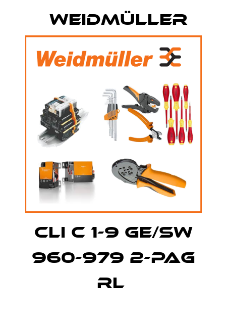 CLI C 1-9 GE/SW 960-979 2-PAG RL  Weidmüller
