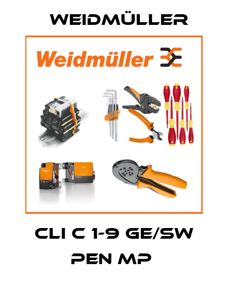 CLI C 1-9 GE/SW PEN MP  Weidmüller