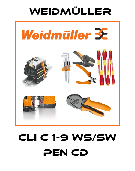 CLI C 1-9 WS/SW PEN CD  Weidmüller