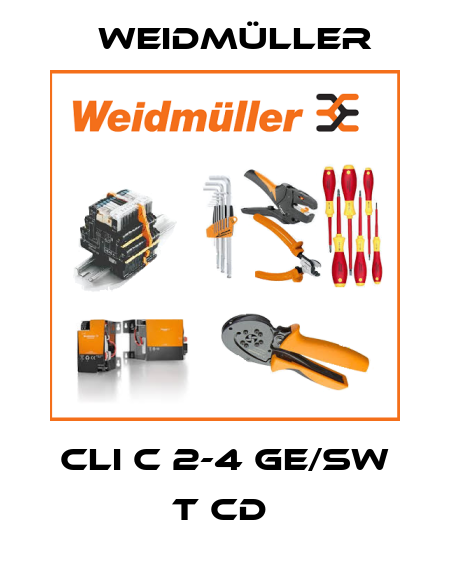 CLI C 2-4 GE/SW T CD  Weidmüller