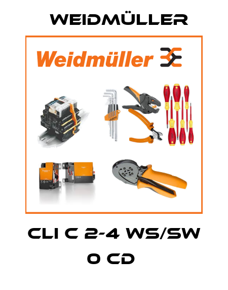 CLI C 2-4 WS/SW 0 CD  Weidmüller