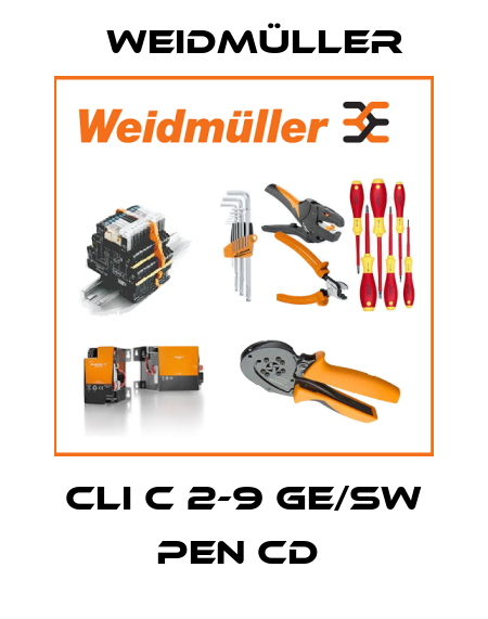 CLI C 2-9 GE/SW PEN CD  Weidmüller