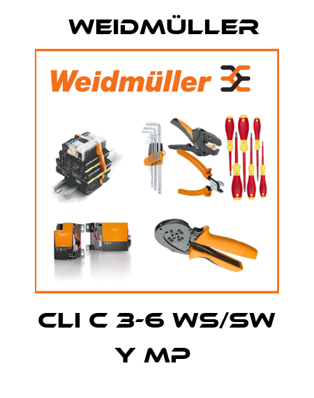 CLI C 3-6 WS/SW Y MP  Weidmüller