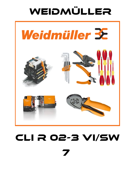 CLI R 02-3 VI/SW 7  Weidmüller