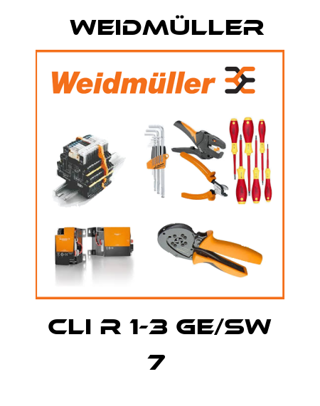 CLI R 1-3 GE/SW 7  Weidmüller