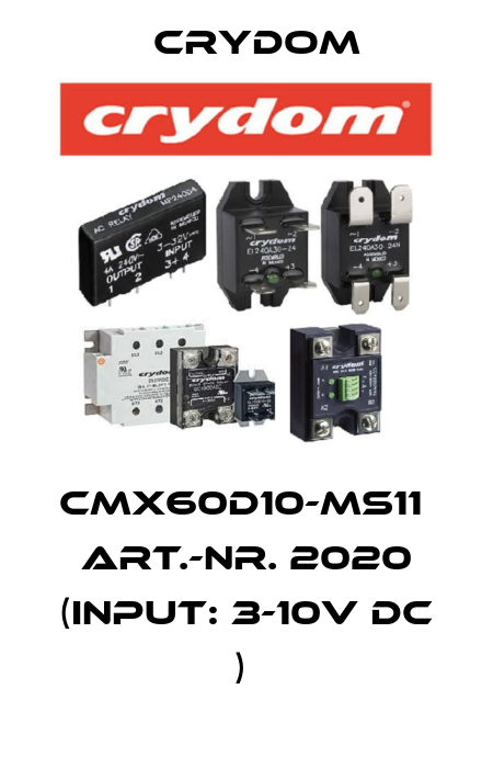 CMX60D10-MS11  ART.-NR. 2020 (INPUT: 3-10V DC )  Crydom