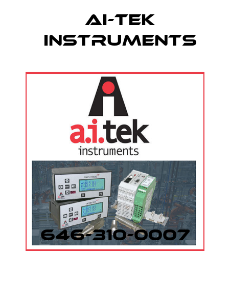 646-310-0007 AI-Tek Instruments