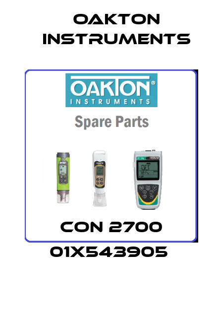 CON 2700 01X543905  Oakton Instruments