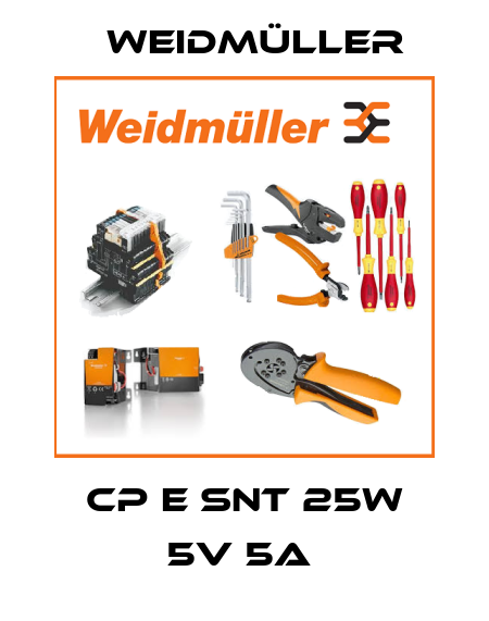 CP E SNT 25W 5V 5A  Weidmüller