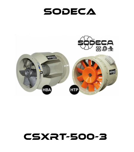 CSXRT-500-3  Sodeca