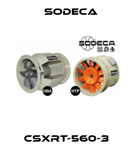 CSXRT-560-3  Sodeca