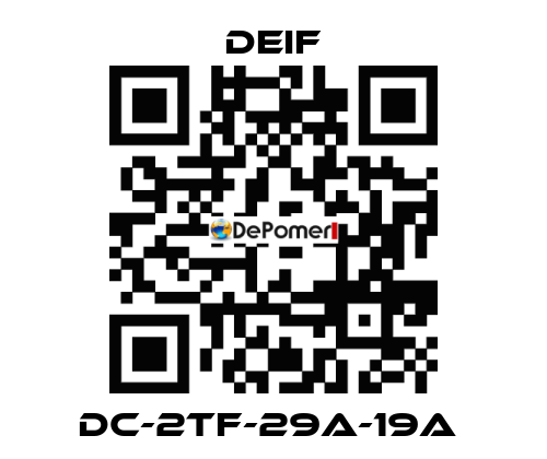 DC-2TF-29A-19A  Deif