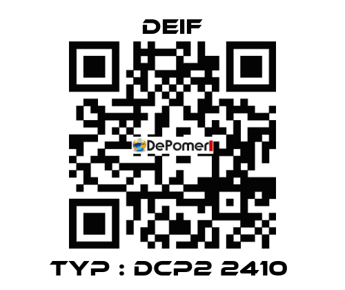 Typ : DCP2 2410  Deif