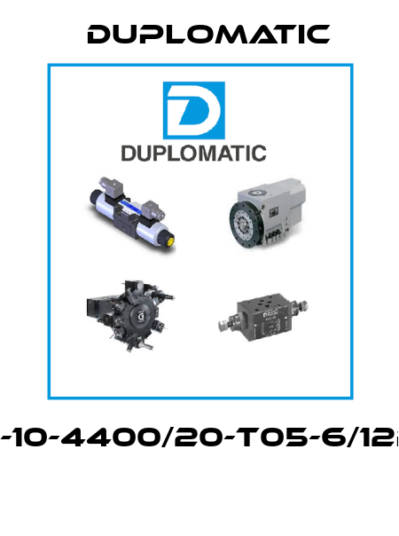 DDC4-10-4400/20-T05-6/12RACK  Duplomatic